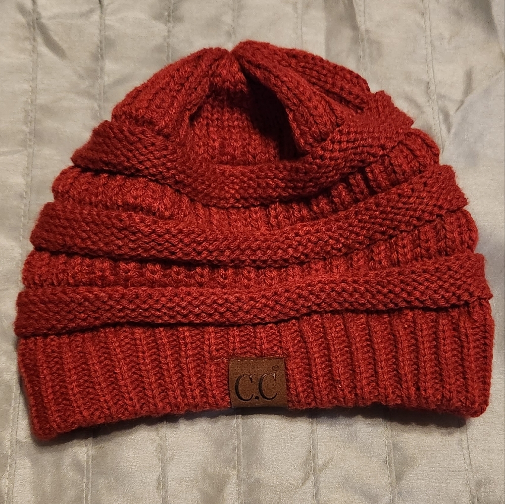 Red CC Hat